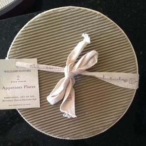 William Sonoma appetizer plates